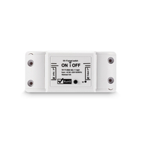 Interrupteur Wi-Fi 10A, télécommande, commande vocale, Assistant Google Alexa, Module intelligent, interrupteur Ac100-240V