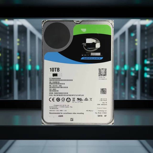 ST10000VX0004 10TB SATA 6Gb/s 7200 RPM 256MB 512e 3.5inch HDD Hard Disk Drive for CCTV NVR DVR Video Recording