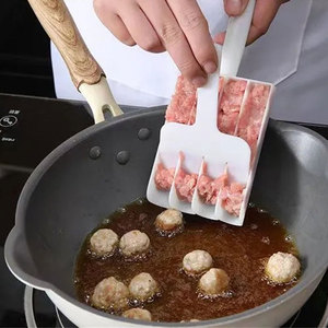 Moule à boulettes en plastique pour riz, viande, poisson et crevettes – Outil de cuisine à presser pour boulettes frites, galettes et volailles - Product Image 3