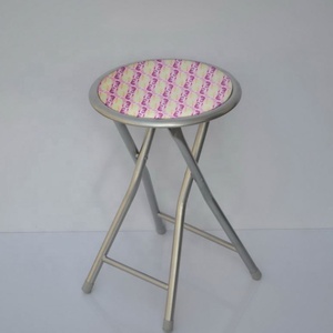 เก้าอี้โลหะแบบซ้อนได้พร้อมองค์ประกอบหนังและโลหะสำหรับห้องนั่งเล่น - Product Image 6