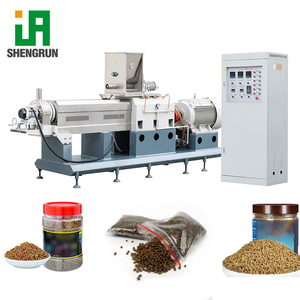 Usine de fabrication d'aliments pour poissons en granulés flottants, machine extrudeuse automatique peu coûteuse pour aliments aquatiques pour poissons - Product Image 5