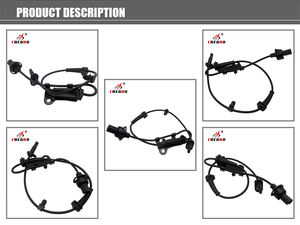 Fabricante delantero izquierdo ABS Sensor de velocidad de rueda 57455-TF0-003 57455TF0003 para <span class=keywords><strong>Honda</strong></span> CR-Z Insight City <span class=keywords><strong>Jazz</strong></span> 1,2 1,3 1,4 1,5 - Product Image 6