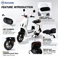 Vélo électrique 2026 à succès, cadre en acier au carbone, moteur arrière 60V, longue autonomie, assistance au pédalage, vélo intelligent électronique