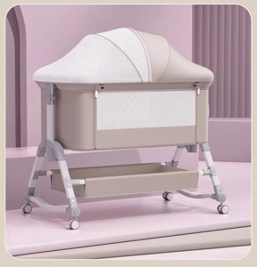 <span class=keywords><strong>Lit</strong></span> bébé multifonctionnel moderne 3 en 1 pour enfants, berceau, <span class=keywords><strong>lit</strong></span> <span class=keywords><strong>de</strong></span> <span class=keywords><strong>voyage</strong></span> avec filet respirant, <span class=keywords><strong>lit</strong></span> d'appoint - Product Image 1