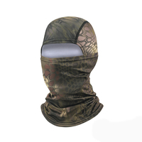 Masque Facial Cyclisme Ski Tactique Coupe-Vent Camouflage Bandana Cagoule Bonnet