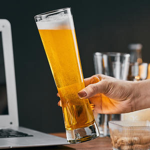 Vasos <span class=keywords><strong>de</strong></span> Cerveza Transparentes con Logotipo Personalizado al por Mayor, Vasos <span class=keywords><strong>de</strong></span> Vidrio para Bebidas, Vasos Grandes para Refrescos, Libres <span class=keywords><strong>de</strong></span> Plomo, para Restaurantes - Product Image 5