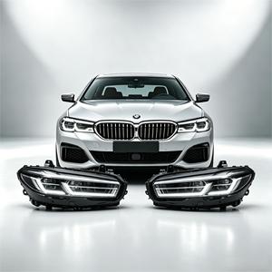 Luces de <span class=keywords><strong>Coche</strong></span> Compatibles con BMW Serie 5 540i 550i G30 2021 <span class=keywords><strong>2022</strong></span> 2023, Faro LED Derecho, Lado del Pasajero, OEM - Product Image 1