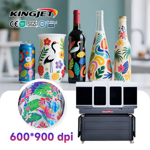 Kingjet automic máy in phun xi lanh máy in 360 kỹ thuật số máy in <span class=keywords><strong>UV</strong></span> xi lanh máy in <span class=keywords><strong>UV</strong></span> - Product Image 1