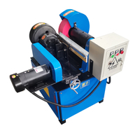 Machine de polissage automatique pour tubes métalliques ronds / Machine de polissage pour tubes en acier inoxydable / Machine de débavurage de tuyaux