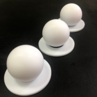 Rodamiento de Plástico Redondo de Tamaño Personalizado, Bola de PTFE de 5 mm, 10 mm, 20 mm de Diámetro, Bola de PTFE Sólida, Piezas de Bomba Neumática, Bola Deslizante de PTFE para Sellado