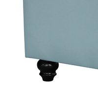 Cama doble tapizada de masaje con cabecero, cama inteligente, tamaño King, superventas