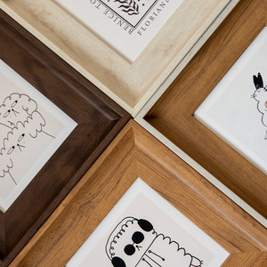 Wholesale Custom Creative Eco-Friendly Wooden Modern Photo <strong>Frame</strong> White Black <strong>with</strong> UV <strong>Printing</strong> Foldable - Product Image 3