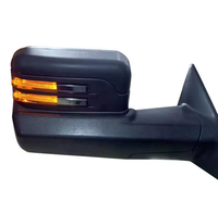 XMAXVISION 1500 2009-2018 Beheizbarer Anhängerspiegel mit LED-Blinkleuchte in Amber, Neuer Schwarzer Seitenspiegel, Auto-Rückspiegel