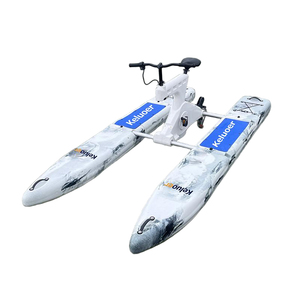 Singolo pedalare bicicletta gonfiabile acqua 6-10 km/<span class=keywords><strong>h</strong></span> velocità di crociera bici elettrica singola acqua - Product Image 1