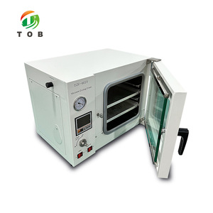 Horno de secado al vacío pequeño de laboratorio TOB con bomba de vacío para batería de iones de litio - Product Image 4