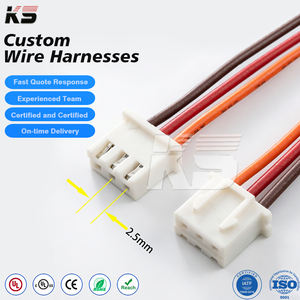 Cable adaptador XHP-3 de 20 pines con paso de 2,5 mm y aislamiento de PTFE/Nylon/PBT/PVC para aplicaciones electrónicas - Product Image 1