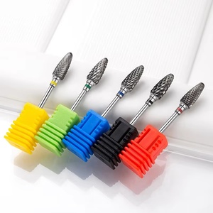 Broca de acero inoxidable para arte de uñas, herramientas cónicas para eliminación de gel, pulido, limpieza de cutículas, máquina, cabezales de pulido para arte de uñas - Product Image 2