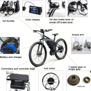 Kit de conversion de vélo électrique 5000W 72V 60V 52V Kit complet 48V Kit de conversion de vélo électrique <span class=keywords><strong>Moteur</strong></span> <span class=keywords><strong>roue</strong></span> 3000W 2000W 1000W <span class=keywords><strong>Moteur</strong></span> de vélo électrique - Product Image 2