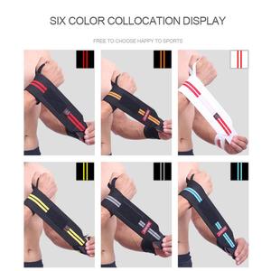 Adjustable Wristband Wrist Support Weight Lifting Gym Training Wrist Support Brace Straps <b>Wraps</b> Crossfit Powerlifting - Product Image 5