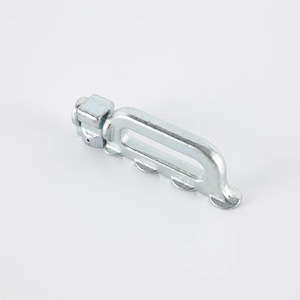 Tianchen Carriage Head Lock 6082 Galvanized Carbon Steel Ring Head For RV Conversion Guide Rails Cargo Securing Buckle - Product Image 1