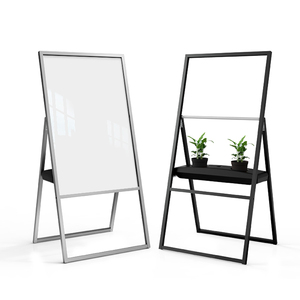 Support d'affichage pliable en aluminium sur pied, cadre à clipser simple face 60x90cm, personnalisable pour la vente au détail - Product Image 5