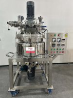 Nouvelle machine de fabrication cosmétique sous vide à cisaillement élevé 20-50L avec agitateur fixe pour homogénéisateur à engrenages motorisé, roulement SUS304