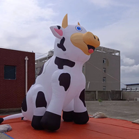Ballon gonflable géant pour vache laitière assise pour promotions