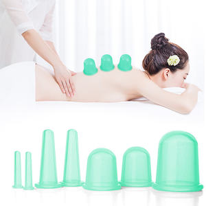 Ensembles de thérapie par ventouses Silicone <span class=keywords><strong>Anti</strong></span> <span class=keywords><strong>Cellulite</strong></span> tasse soins de santé aspiration sous vide tasses de Massage ensembles de ventouses pour le visage corps usage domestique - Product Image 3