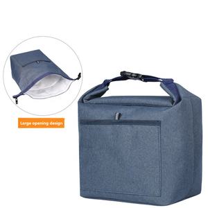 Sac isotherme de pique-nique tendance avec logo personnalisé imprimé, sac à lunch bento pour enfants à l'école - Product Image 1