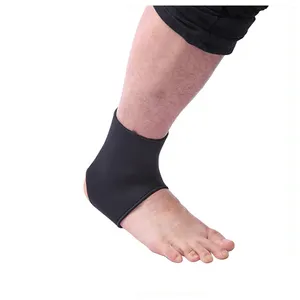 Supporto per caviglia personalizzato professionale traspirante elastico in Neoprene sportivo