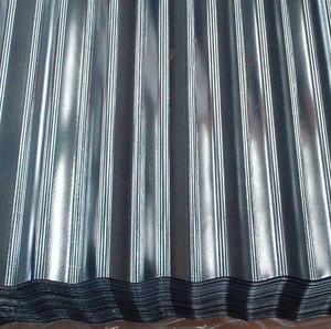 Baja galvanis Harga bergelombang alumunium-seng lembaran baja bergelombang 0.4mm Aluminium 22 ukuran baja galvume persegi panjang - Product Image 2