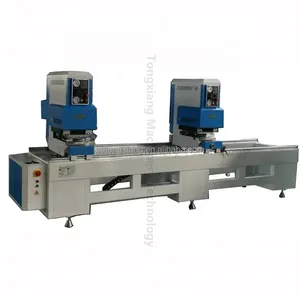 High efficiency two-sided seamless doors and windows UPVC/PVC welding machine equipment