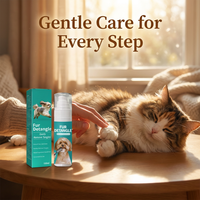 Gants de toilettage pour animaux de compagnie en gros, crème naturelle hydratante en profondeur pour les pattes de 50 ml, baume réparateur pour pattes gercées pour chiens et chats, marque privée, usine OEM