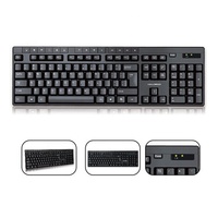 Grosir Oem ergonomis terbaru Premium baru komputer Laptop Desktop terbaik kustom berkabel Usb Keyboard Multimedia Arab Arab Tecno