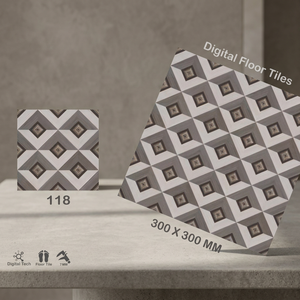 Marque Vistaar 300x300mm Céramique émaillée 30x30 Porcelaine brillante Antidérapante 12x12 Finition mate Carrelages de sol numériques Prix bon marché - Product Image 2