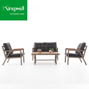 Chine ensemble <span class=keywords><strong>de</strong></span> salle à manger d'extérieur table et <span class=keywords><strong>chaise</strong></span> en bois <span class=keywords><strong>de</strong></span> teck meubles <span class=keywords><strong>de</strong></span> villa meubles <span class=keywords><strong>de</strong></span> patio en <span class=keywords><strong>aluminium</strong></span> table d'extérieur canapé <span class=keywords><strong>de</strong></span> <span class=keywords><strong>jardin</strong></span> <span class=keywords><strong>chaise</strong></span> - Product Image 2