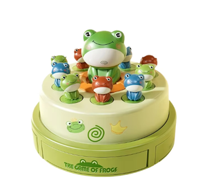 Vente en gros jouet éducatif interactif petit <span class=keywords><strong>attrape</strong></span>-grenouilles bébé enfant en bas âge Puzzle enfants en plastique Interaction parent-enfant - Product Image 1