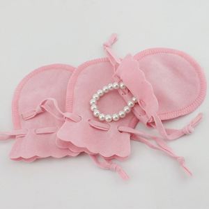 Sac à cordon en velours personnalisé avec logo, nouvelle mode, vente chaude, pour bijoux et montres, idéal pour cadeaux de mariage/Noël - Product Image 4