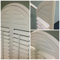 Volets et fenêtres à persiennes NUOXIN en PVC, design moderne, insonorisés, étanches, pour salle de bain, escalier, couleurs personnalisées