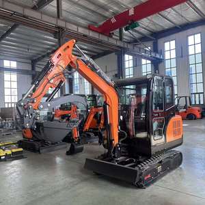 Nuovo Escavatore da 3 Tonnellate per Scavi di Fondamenta di Piccoli Edifici Civili, Controllo Preciso del Raggio di Scavo - Product Image 1