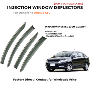 Deflectores de Ventana Laterales para Toyota Cruiser 2019-2020 Protector de Lluvia Accesorios de Coche - Product Image 2