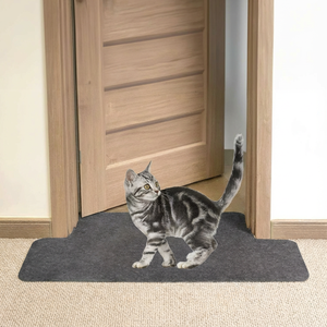 Protecteur de tapis pour animaux de compagnie Protecteur de tapis pour chat pour l'angle de la porte Anti-rayures Sous la porte Protecteur de tapis anti-griffes pour chat - Product Image 4