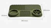 Tapis de léchage en silicone de qualité alimentaire OEM ODM pour animaux de compagnie, à ventouse, pour soulager l'anxiété, grande assiette de repas