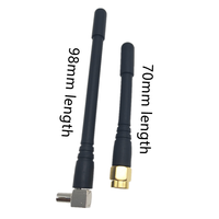 Antenne cellulaire GPRS GPS DTU GSM avec connecteur mâle, antenne extensible pour utilisation en intérieur/extérieur