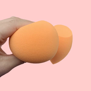 Konjac carbón konjac esponja depuradores de <span class=keywords><strong>cara</strong></span> baño maquillaje de <span class=keywords><strong>cara</strong></span> esponja <span class=keywords><strong>ovalada</strong></span> súper suave maravilla licuadora - Product Image 1