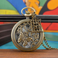 Montre de poche vintage en bronze à quartz PRO24