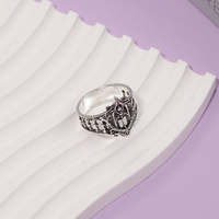 Bague ZRM Wild Soul classique, style gothique sombre rétro, faite à la main, vente directe du fabricant