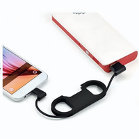 Câble de charge USB C rapide avec ouvre-bouteille, cordon de charge USB multifonction portable, cadeau pour hommes et femmes