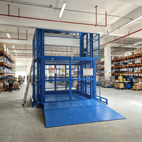Tragbare Mini-Hydraulik-Hebeplattform Elektrischer Lastenaufzug für Zuhause Dachboden Kleingüter-Hebevorrichtung Motoreinheit CE