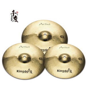 Platillos Hechos a Mano Kingdo 2026 a Precio Económico, Platillos Splash B20 Artist Bright de 10 Pulgadas, Juego de Instrumentos de Percusión - Product Image 1